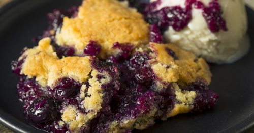 Cannabis infused cobbler recipe with berries