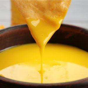 Cannabis infused nacho cheese dip