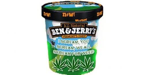 Cannabis infused Ben & Jerry’s ice cream recipe