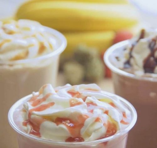 Cannabis flavored milk shakes