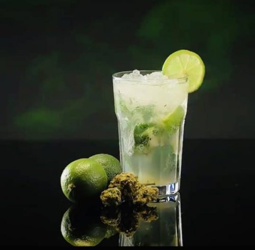 Cannabis infused rum to make THC Mojito