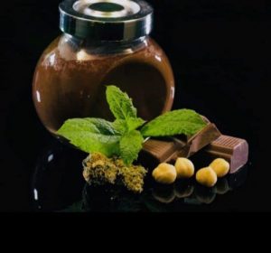 Cannabis infused Chocolate Nutella with hazelnuts and THC