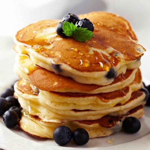 Cannabis pancakes with cannabutter