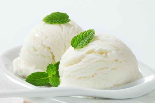 Cannabis infused vanilla ice cream With cannabutter