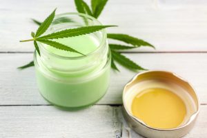 CBD oil used in beauty