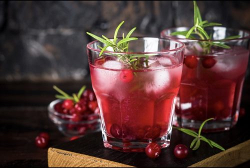 Cannabis cranberry punch for Thanksgiving