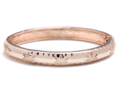 Rosegold cannabis arm bracelet