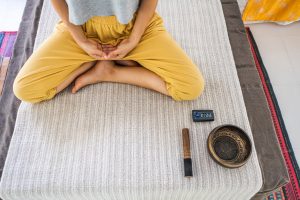 cannabis yoga at retreat