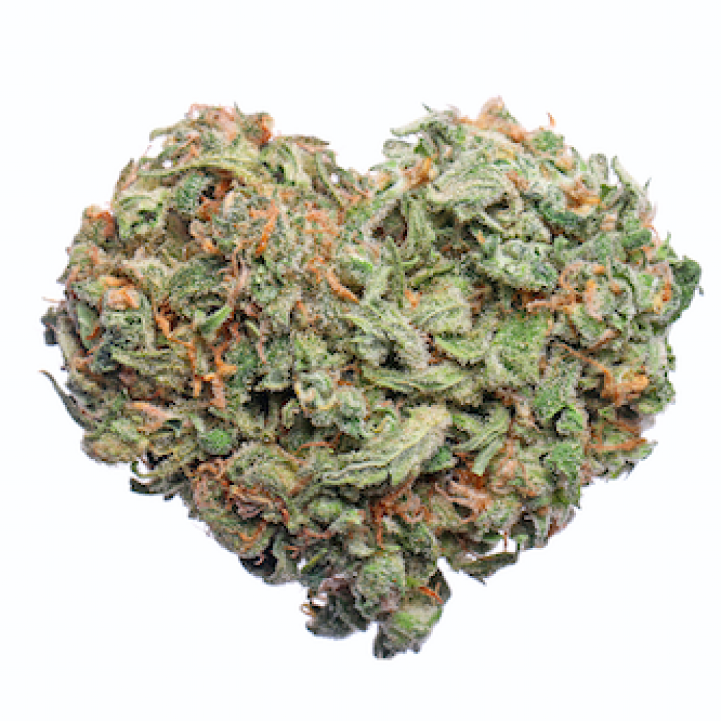 heart shaped marijuana