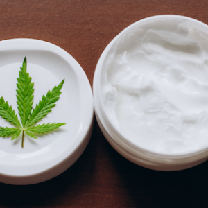 Weed topical creams for dosing cannabis without smoking. 