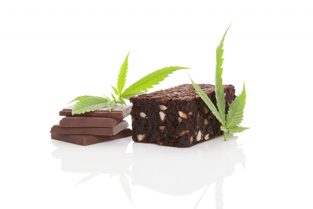 cannabis edibles weed chocolate and weed brownies