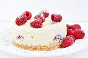 raspberry cheesecake