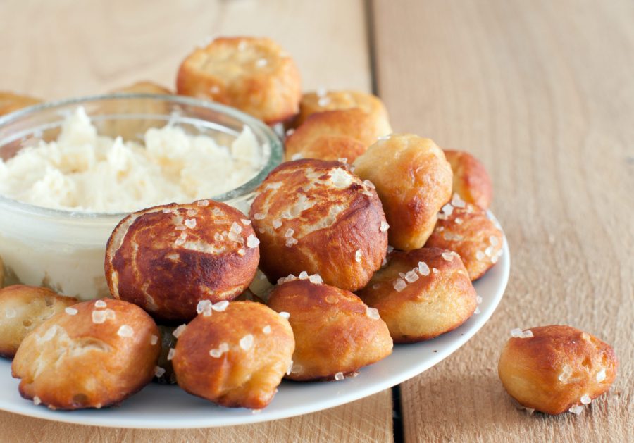 pretzel-bites