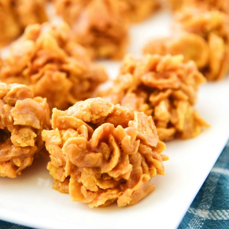 no-bake-peanut-butter-cornflake-cookies